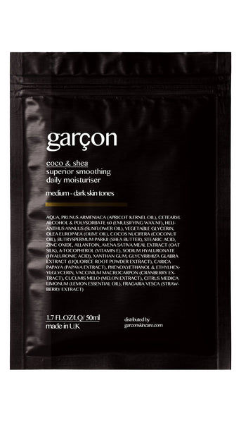 Garçon Men's Daily Moisturizer - Medium to Dark Skin Tones