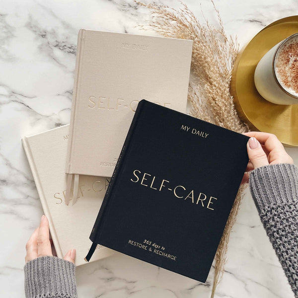 My Daily Self-Care Gratitude and Reflection Journal (Black)